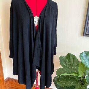 Black cardigan wrap